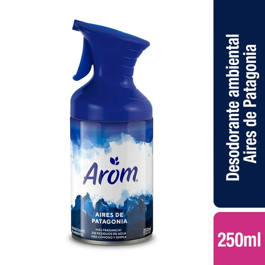 Aerosol con gatillo AROM Aires Patagonia 250ML